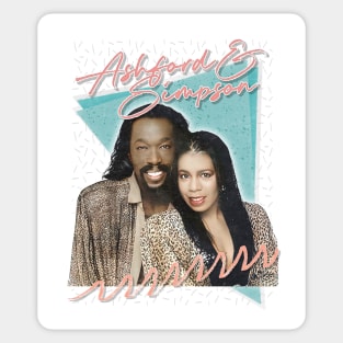 Ashford & Simpson / 80s Retro Soul Fan Design Sticker